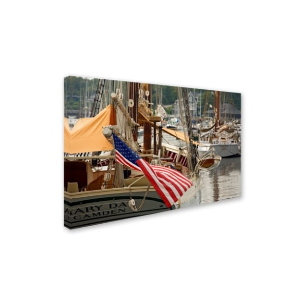 Mike Jones Photo 'Camden Boat' Canvas Art,22x32